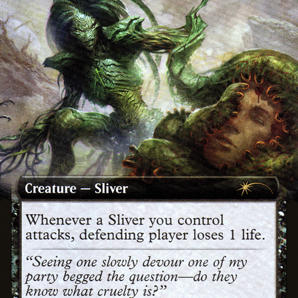 Leeching Sliver (Extended Art) [Secret Lair Drop] Foil