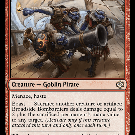 Broadside Bombardiers [The Lost Caverns of Ixalan Commander]