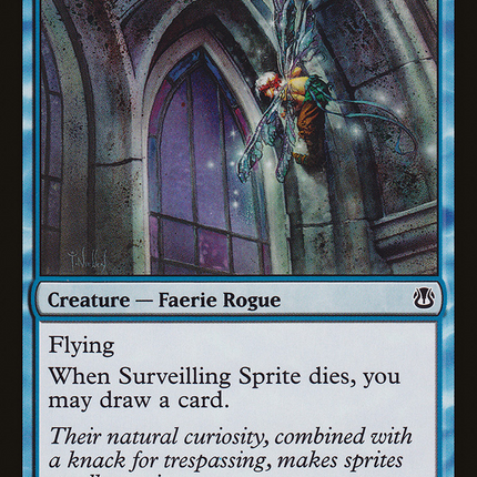 Surveilling Sprite [Duel Decks: Ajani vs. Nicol Bolas]