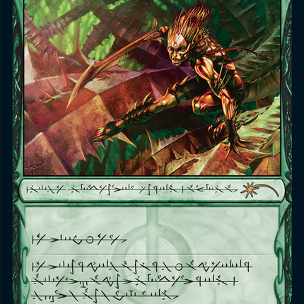 Glistener Elf (Phyrexian) (Showcase) [Secret Lair Drop]
