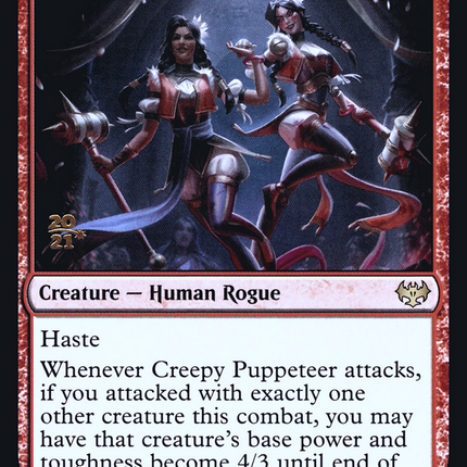 Creepy Puppeteer [Innistrad: Crimson Vow Promos] Prerelease Foil