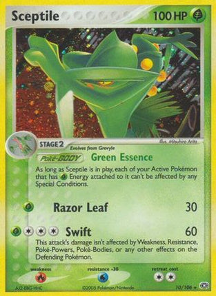 Sceptile - 10/106 [Emerald] Reverse Holofoil