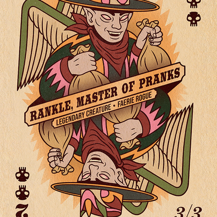 Rankle, Master of Pranks (Borderless) [Secret Lair Drop]