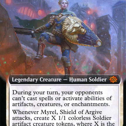 Myrel, Shield of Argive (Extended Art) [The Brothers' War]