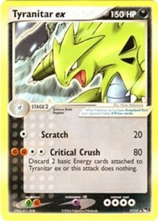 Tyranitar ex (Non-Holo) - null/null [POP Series 1]