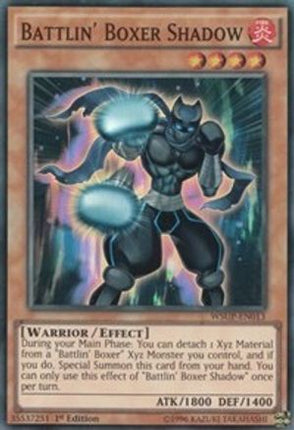 Battlin' Boxer Shadow (Super Rare) [WSUP-EN013] 1st Edition