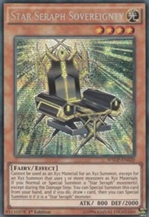 Star Seraph Sovereignty [WSUP-EN020] Prismatic Secret Rare