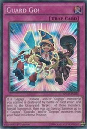 Guard Go! (Super Rare) [WSUP-EN029] 1st Edition