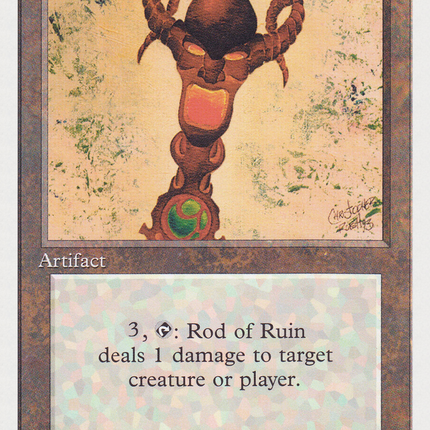 Rod of Ruin [Rivals Quick Start Set]