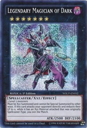 Legendary Magician of Dark (Prismatic Secret Rare) [WSUP-EN052] 1st Edition