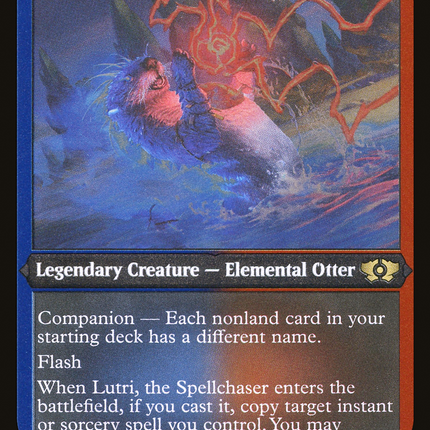 Lutri, the Spellchaser (companion) [Multiverse Legends] Etched Foil