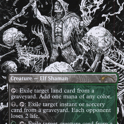 Deathrite Shaman (Borderless) [Secret Lair 30th Anniversary Countdown Kit]