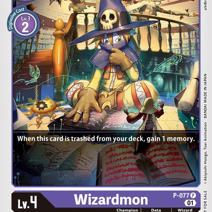 Wizardmon [P-077] (Update Pack) [Promotional Cards]