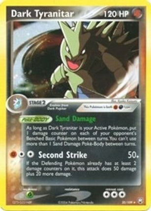 Dark Tyranitar - 20/109 (EX Team Rocket Returns) [Deck Exclusives] Holofoil