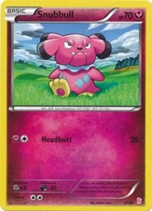 Snubbull (#) 27- XY Trainer Kit Sylveon & Noivern
