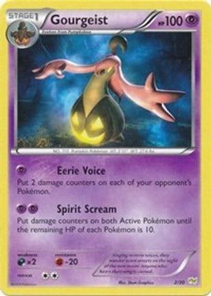 Gourgeist 2- XY Trainer Kit Sylveon & Noivern