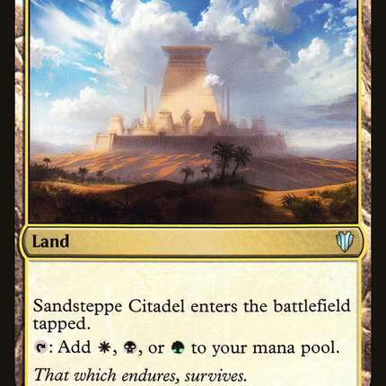 Sandsteppe Citadel [Commander 2017]