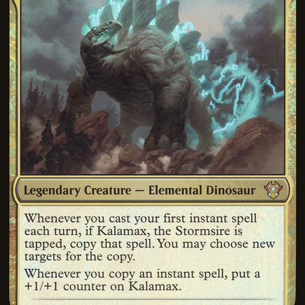 Kalamax, the Stormsire [Commander 2020 Oversized] Foil