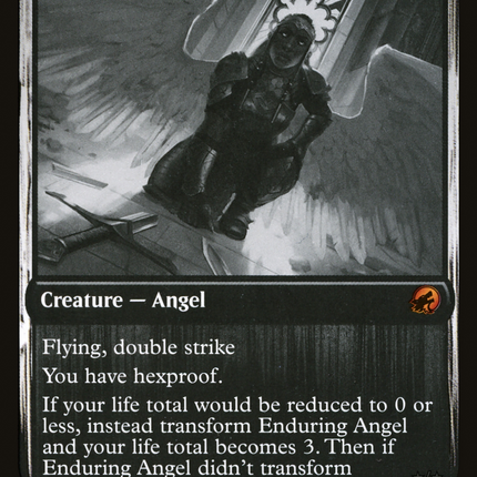 Enduring Angel // Angelic Enforcer [Innistrad: Double Feature]