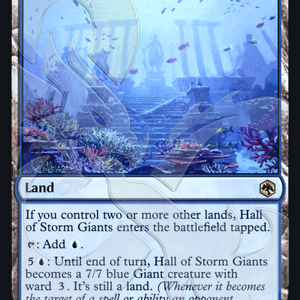 Hall of Storm Giants [Adventures in the Forgotten Realms Promos] Foil