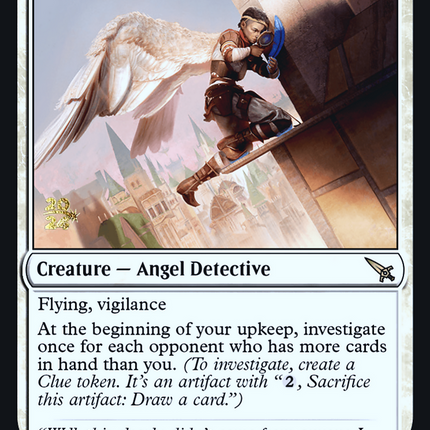 Wojek Investigator [Murders at Karlov Manor Promos] Prerelease Foil
