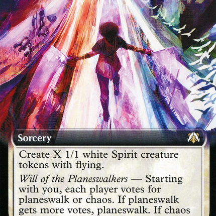 Path of the Ghosthunter (Extended Art) [March of the Machine Commander] Foil