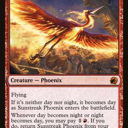 Sunstreak Phoenix [Innistrad: Midnight Hunt]