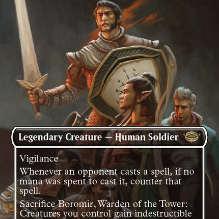 Boromir, Warden of the Tower (Borderless) [The Lord of the Rings: Tales of Middle-earth]