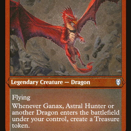 Ganax, Astral Hunter [Commander Legends: Battle for Baldur's Gate] Etched Foil