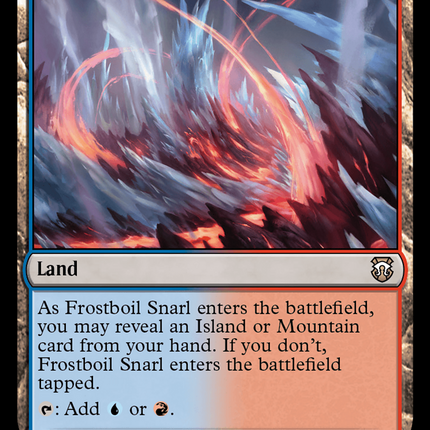 Frostboil Snarl [Modern Horizons 3 Commander] Foil