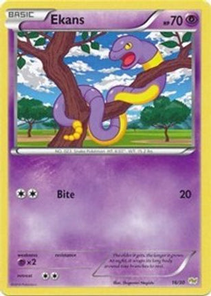 Ekans 16- XY Trainer Kit Sylveon & Noivern
