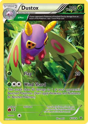 Dustox (8 Delta) - 8/106 [XY - Roaring Skies] Reverse Holofoil