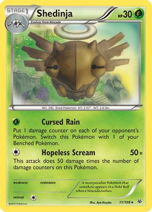 Shedinja - 11/106 [XY - Roaring Skies] Reverse Holofoil