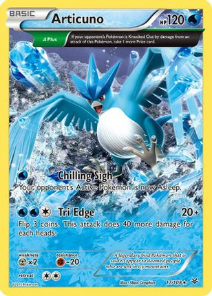 Articuno (17 Delta) - 17/106 [XY - Roaring Skies] Reverse Holofoil