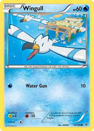 Wingull - 18/106 [XY - Roaring Skies]