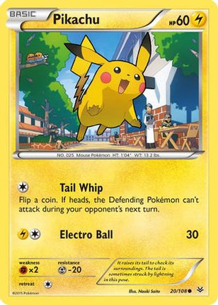 Pikachu - 20/106 [XY - Roaring Skies]