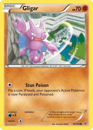 Gligar - 36/106 [XY - Roaring Skies]
