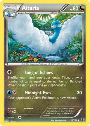 Altaria (53) - 53/106 [XY - Roaring Skies] Reverse Holofoil