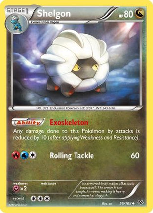 Shelgon - 56/106 [XY - Roaring Skies] Reverse Holofoil