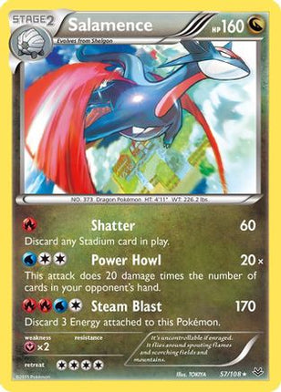 Salamence - 57/106 [XY - Roaring Skies] Holofoil