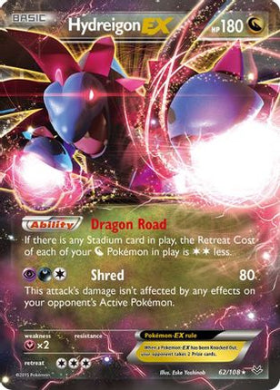 Hydreigon EX - 62/106 [XY - Roaring Skies] Holofoil