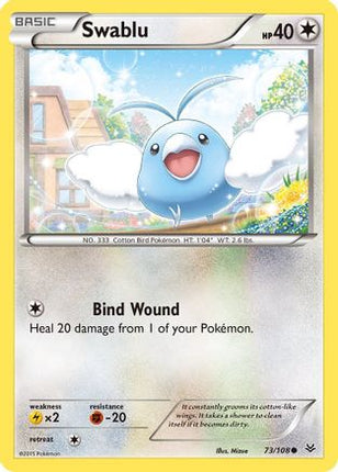 Swablu - 73/106 [XY - Roaring Skies] Reverse Holofoil