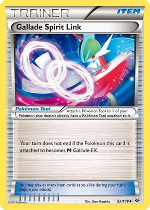 Gallade Spirit Link - 83/106 [XY - Roaring Skies] Reverse Holofoil