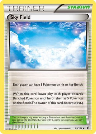 Sky Field - 89/106 [XY - Roaring Skies] Reverse Holofoil