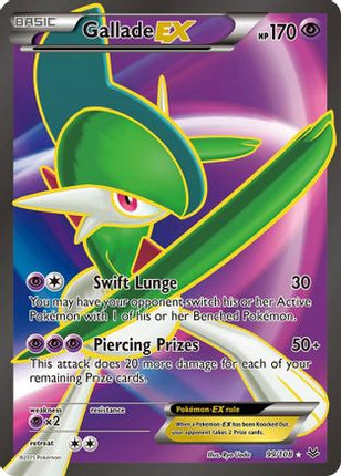 Gallade EX (99 Full Art) - 99/106 [XY - Roaring Skies] Holofoil
