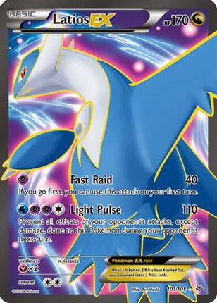 Latios EX (101 Full Art) - 101/106 [XY - Roaring Skies] Holofoil