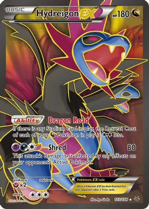 Hydreigon EX (103 Full Art) - 103/106 [XY - Roaring Skies] Holofoil
