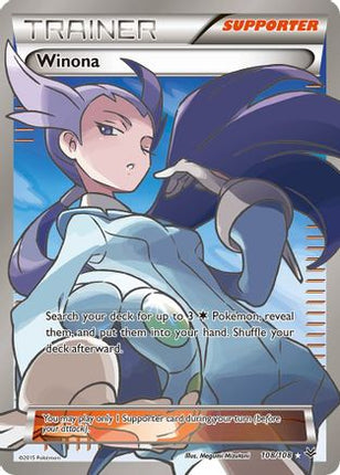 Winona (108 Full Art) - 108/106 [XY - Roaring Skies] Holofoil