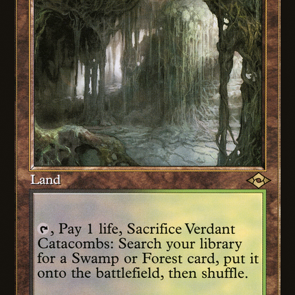 Verdant Catacombs (Retro) [Modern Horizons 2] Etched Foil