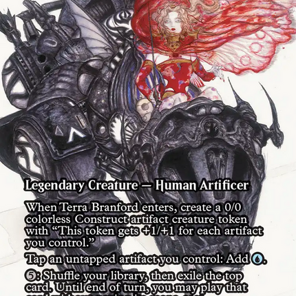 Terra Branford - Urza, Lord High Artificer (Showcase) [FINAL FANTASY: Through the Ages]